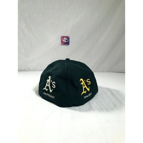 New Era 59FIFTY Oakland Athletics Progression Fitted Hat Mens sz 8 Green - Picture 4 of 9